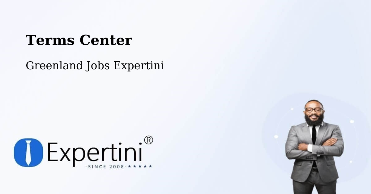 Terms of Service – Greenland - Greenland Jobs Expertini